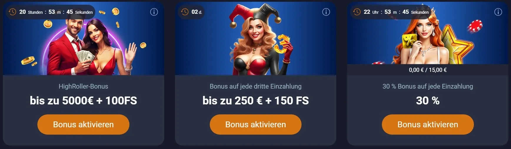 HighRoller-Bonus